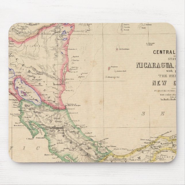 Centralamerika 9 musmatta (Framsidan)