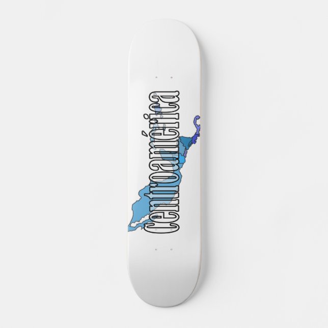 Centralamerika Old School Skateboard Bräda 21,6 Cm (Framsida)