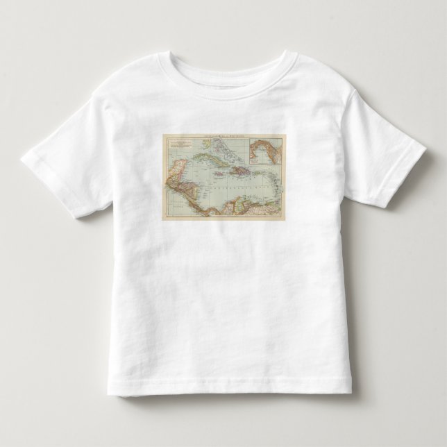 Centralamerika und Westindien - Central America T-shirt (Framsida)