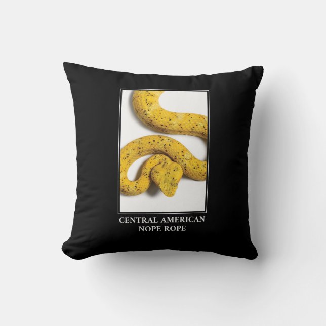 Centralamerikanska påven - Viper Snake Danger Kudde (Framsida)