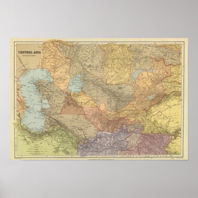 Centralasien 2 poster (Framsidan)