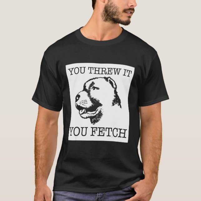 Centralasien Shepherd hund T Shirt (Framsida)