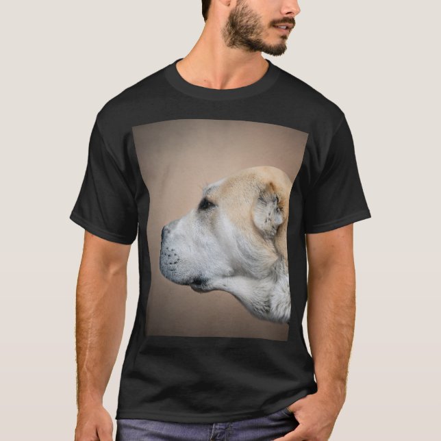Centralasisk shepherd Alabai T Shirt (Framsida)