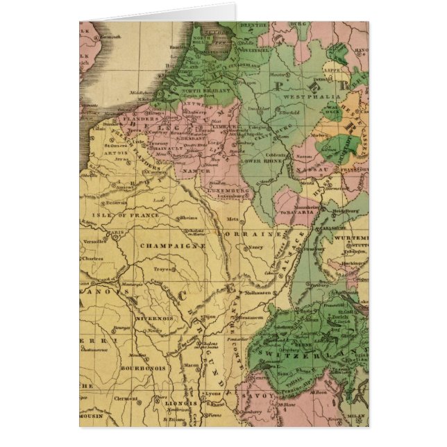 Centraleuropa 2 hälsningskort (Framsidan)