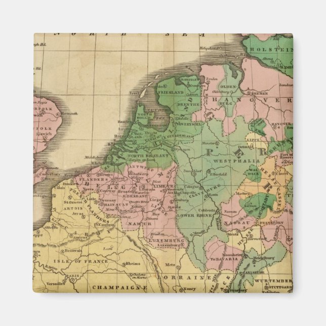 Centraleuropa 2 magnet (Framsidan)