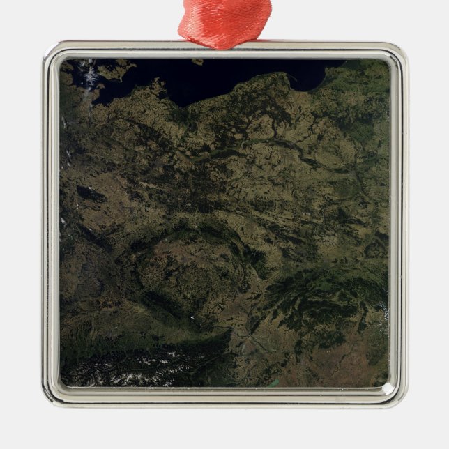 Centraleuropa Julgransprydnad Metall (Framsidan)