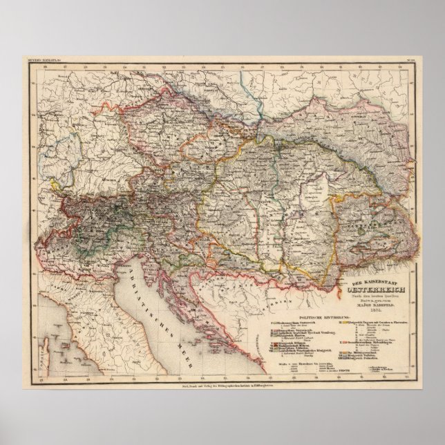 Centraleuropa Poster (Framsidan)
