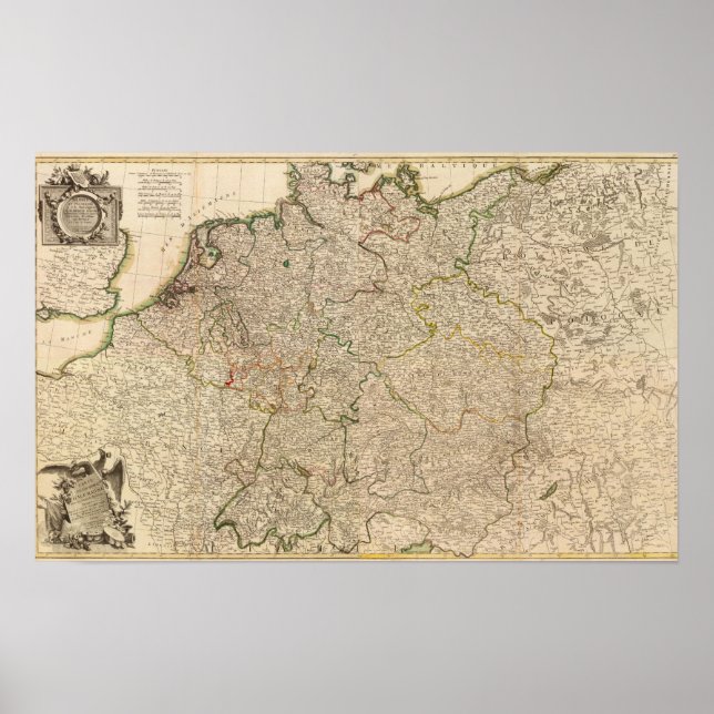 Centraleuropa Poster (Framsidan)