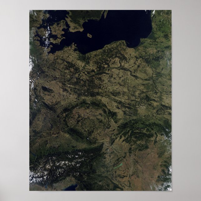 Centraleuropa Poster (Framsidan)