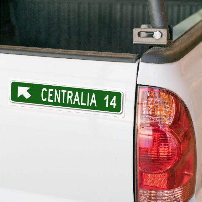 Centralia PA Bildekal (På lastbil)