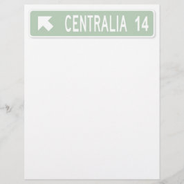 Centralia PA Brevhuvud