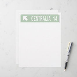 Centralia PA Brevhuvud