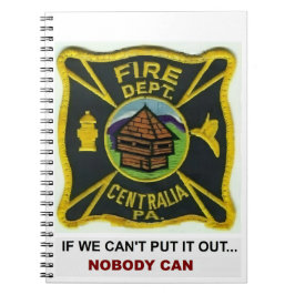 Centralia PA, FD Anteckningsbok