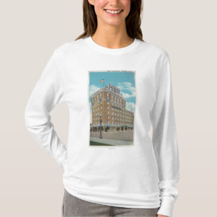 Centralia WA - beskåda av hotellet Lewis-Clark T-shirt