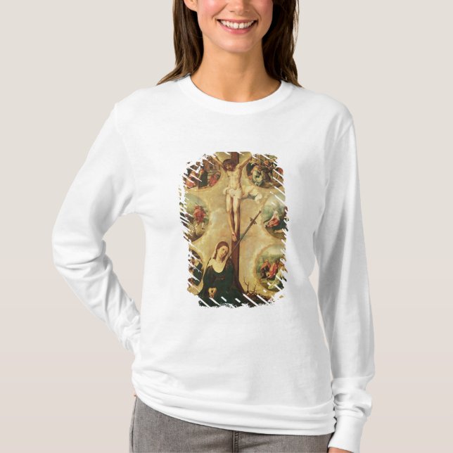 Centralpanel av en triptych t-shirt (Framsida)