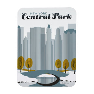 Centralparken, NYC - Snö Magnet