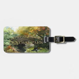 Centralparkens Gapstow-brygga Bagagebricka