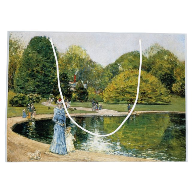 Centralparkens historiska vy (New York) (Baksidan)