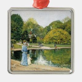 Centralparkens historiska vy (New York) Julgransprydnad Metall