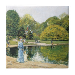 Centralparkens historiska vy (New York) Kakelplatta
