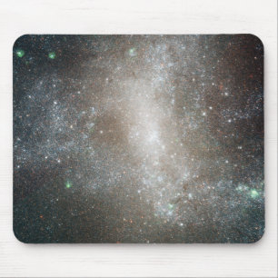 Centralregion av den gallerförsedda spiral galaxe musmatta
