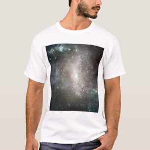 Centralregion av den gallerförsedda spiral galaxe tröja