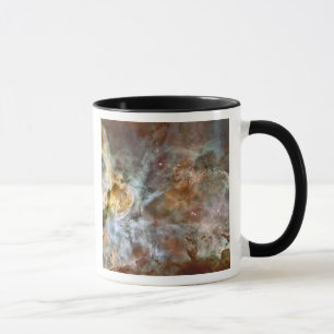 Centralregionen av den Carina nebulaen Mugg