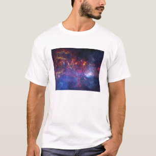 Centralregionen av den Milky långt galaxen T Shirt