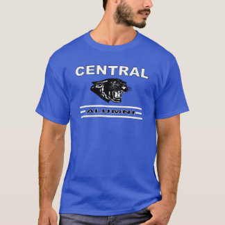 Centralt Alumni Deep-Royal blått T Shirt