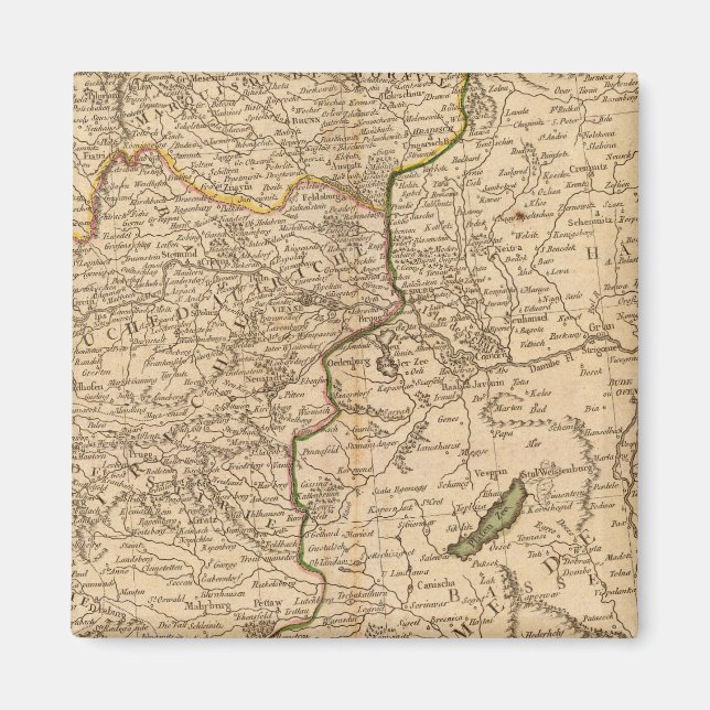 Centralt Tysklant 5 Magnet (Framsidan)