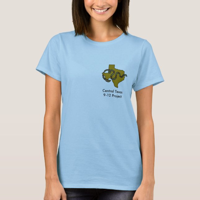 CentralTexas 9-12 T-tröja (kvinnan) Tee (Framsida)