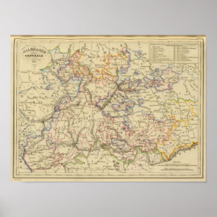 CentralTyskland Poster