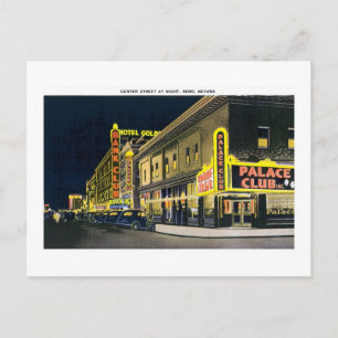 Centre Street, Reno, Nevada Vykort