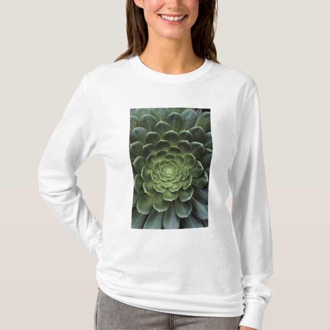 Centrera av kaktusen t shirt (Framsida)