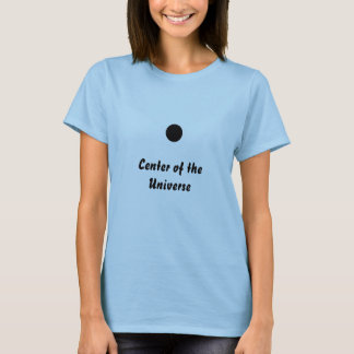 Centrera av universum tee shirt