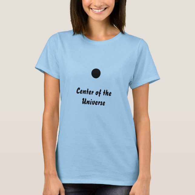 Centrera av universum tee shirt (Framsida)