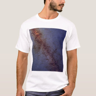 Centrera av vår Milky långt galax T-shirt