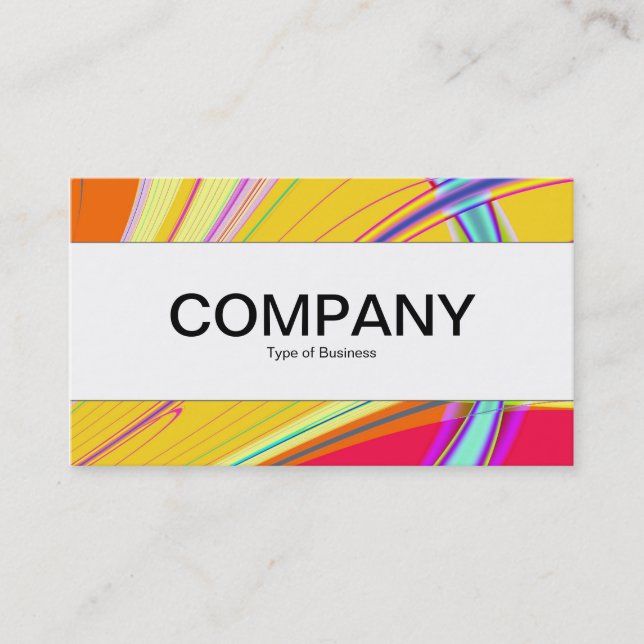 Centrera band - Fractal Abstrakt 061012e Visitkort (Framsida)