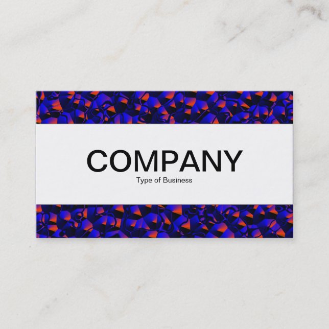 Centrera band (kanter) - Abstrakt 080716(2) Visitkort (Framsida)