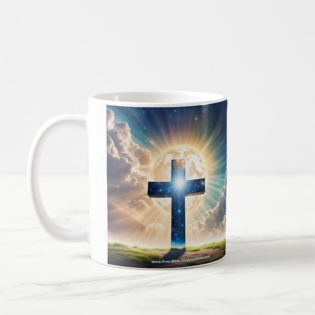 Centrera din värld vid Kor Kaffemugg (Vänster)
