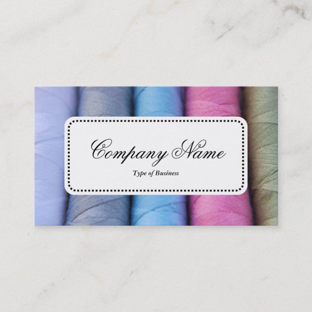 Centrera etikett v5 - Bomullsrullar Visitkort (Framsida)