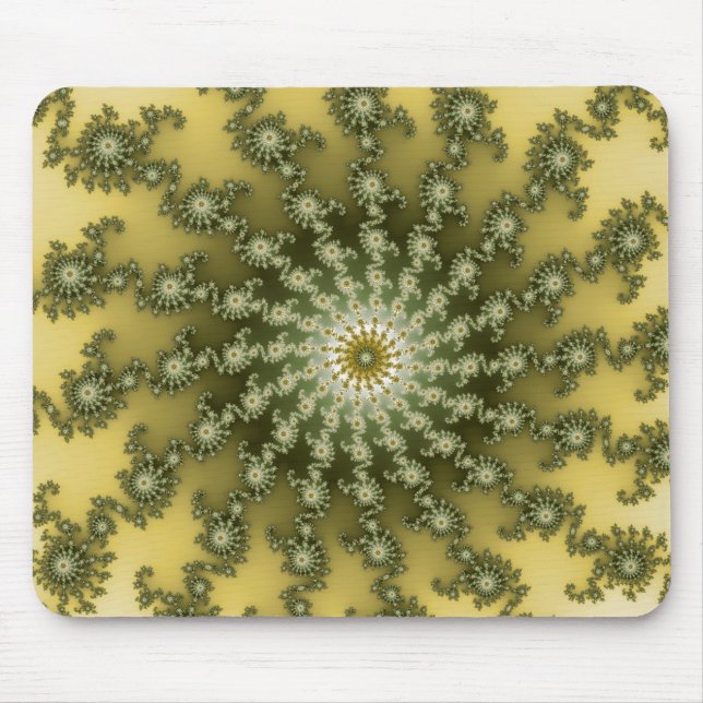 Centrera punkt - Fractal Mousepad Musmatta (Framsidan)