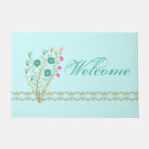 Centrerad med Artsy-Blommigt