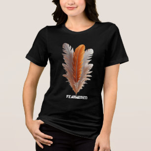 Centrerad Nådefull Fjäderbalans Tyst Elegans Still T Shirt
