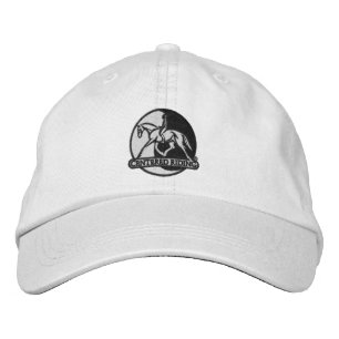 Centrerad Riding Logotyp Hat Broderad Keps