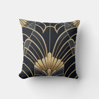 Centret 2 - Art Deco Mönster Blend Dekorativ kudde