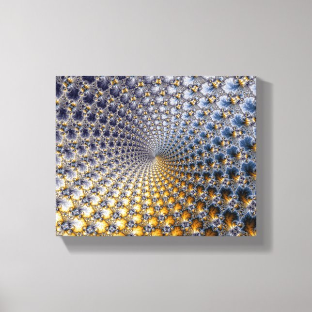Centrifractality - Fractal Art Canvastryck (Framsida)