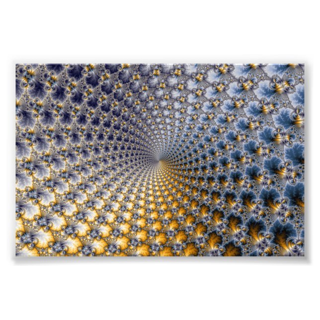 Centrifractality - Fractal Art Fototryck (Framsidan)