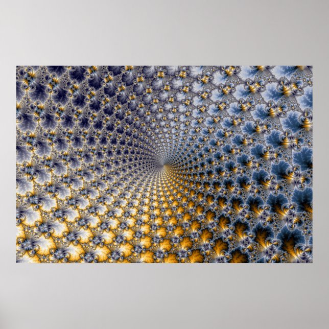 Centrifractality - Fractal Art Poster (Framsidan)