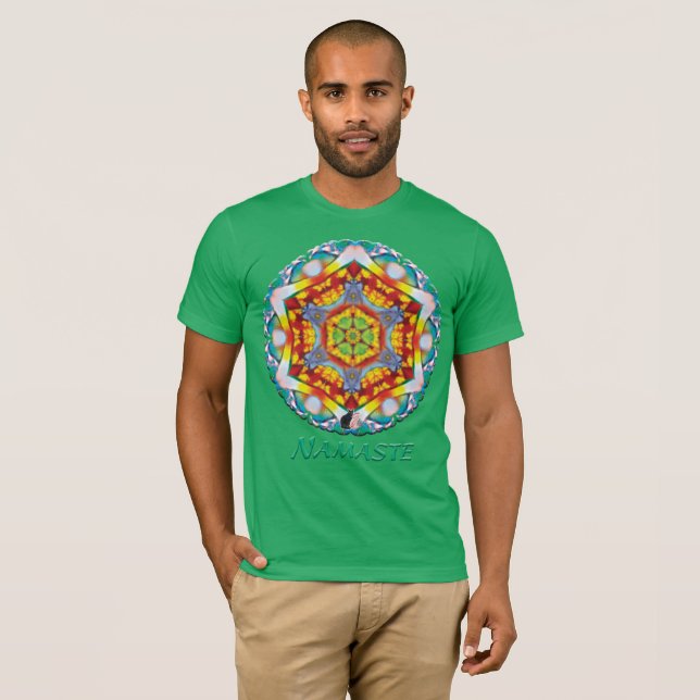 Centris Namaste Kalejdoskop T-Shirt (Hel framsida)